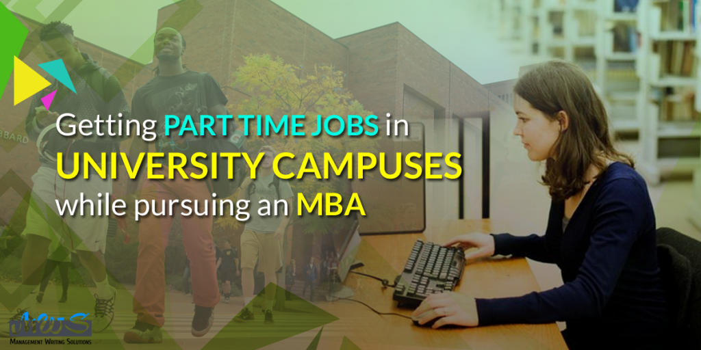 Part Time Jobs in University Campuses